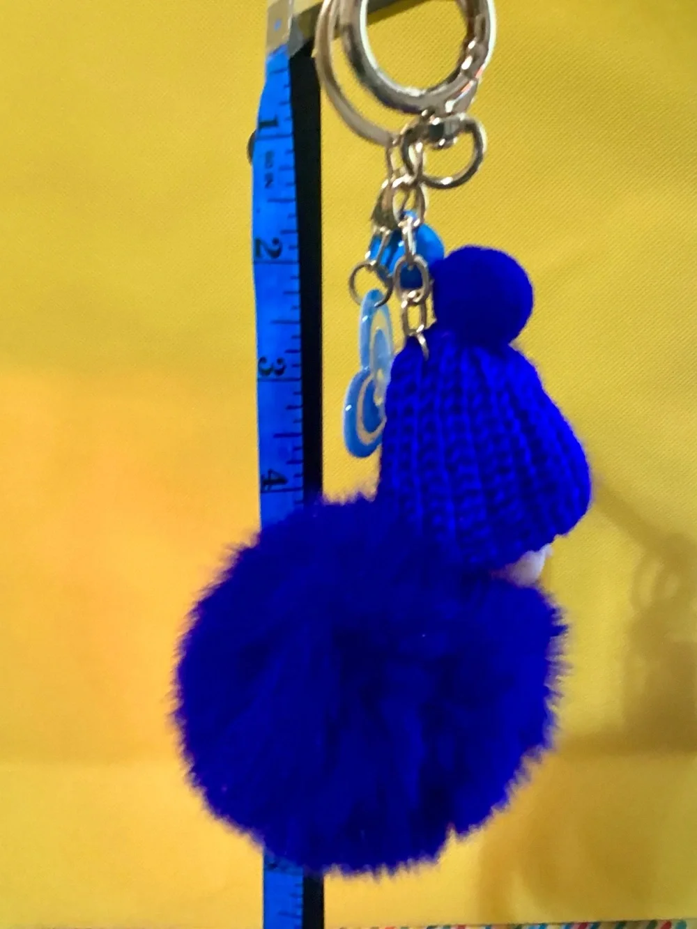 NWOT - Backpack Charms ! Royal Blue Baby Doll Keychain Charm!!
